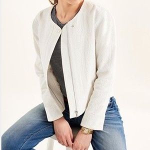 Long Tall Sally Textured Zip Front Jacket